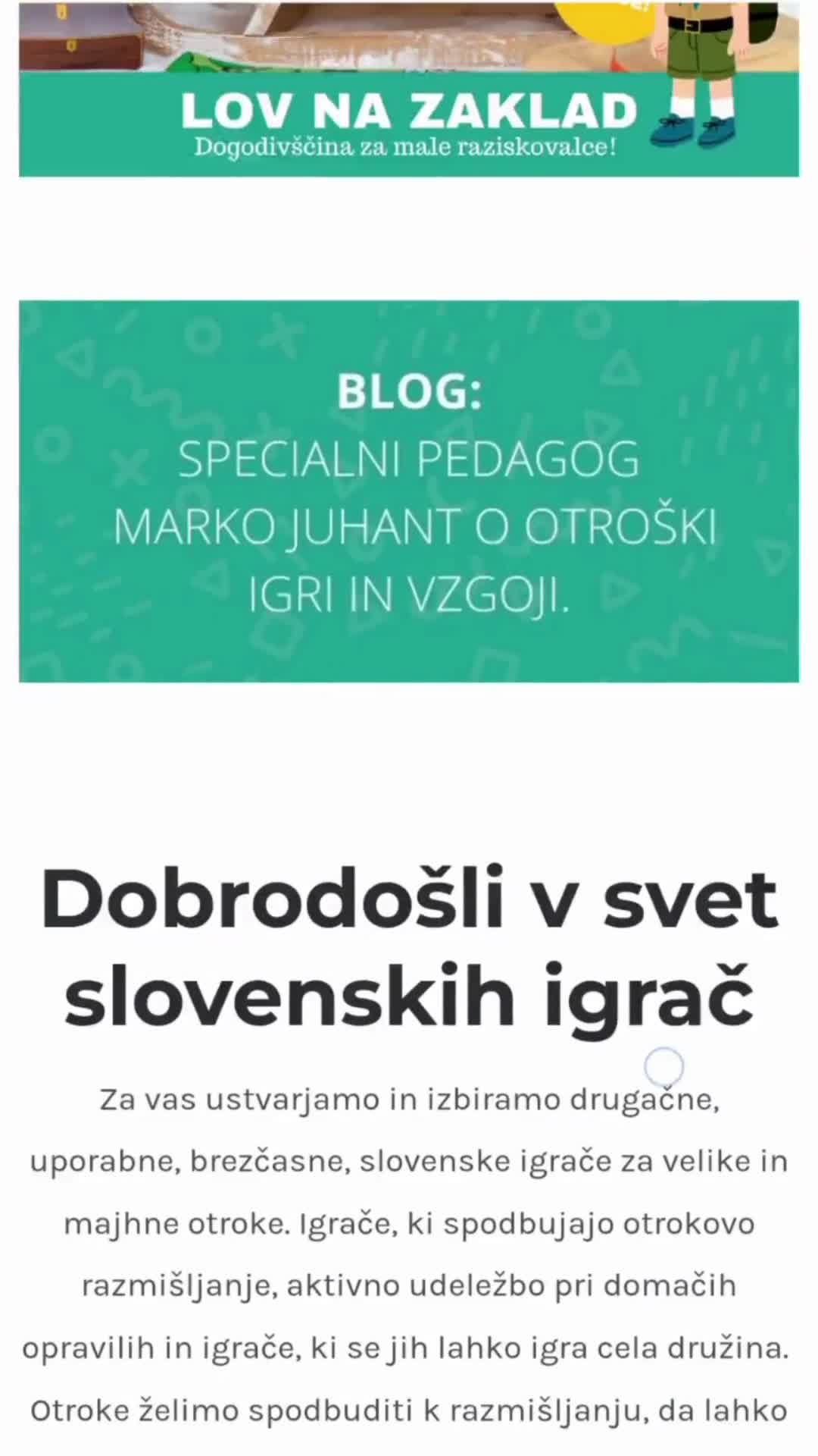 Predogled videa za igracezaotroke.si